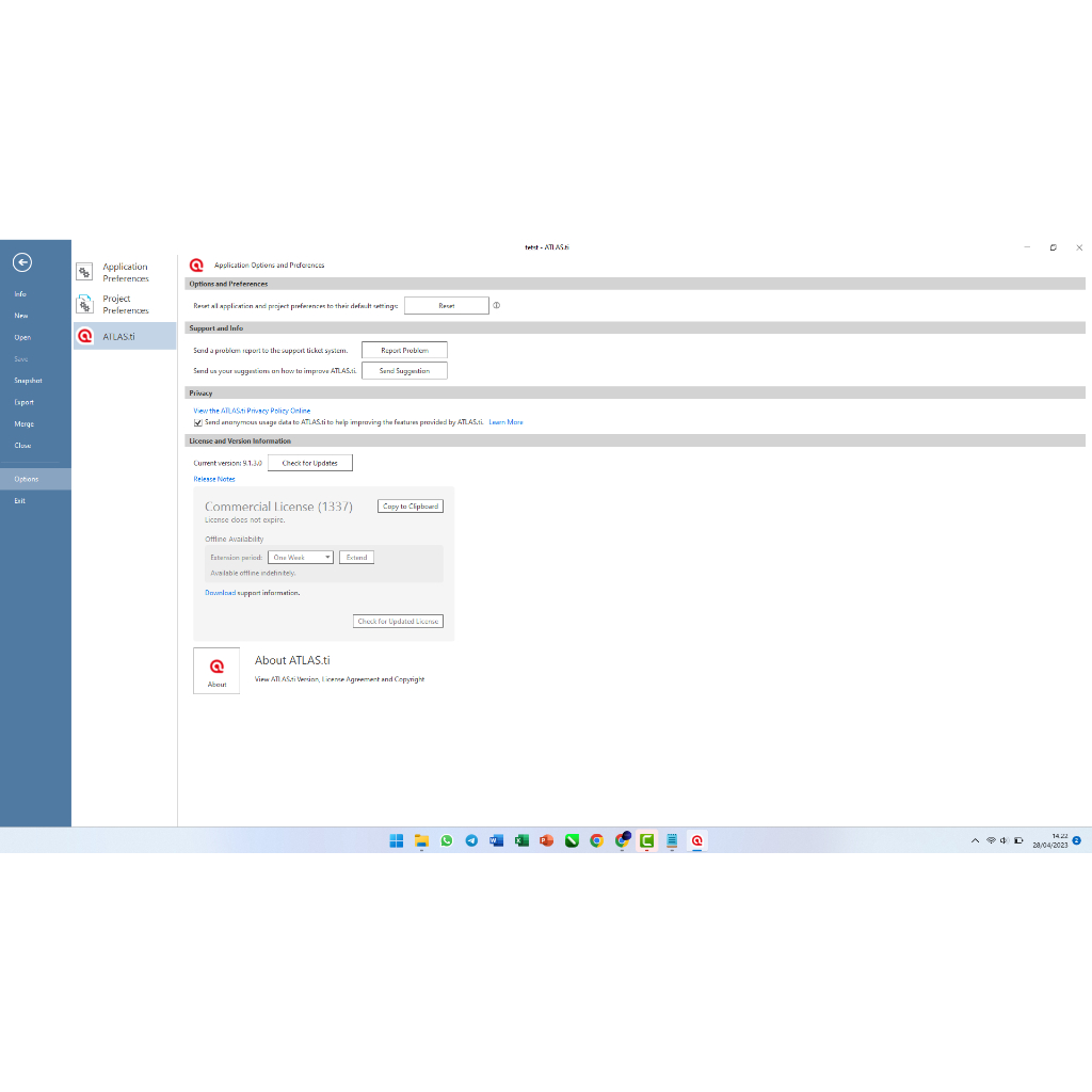 Atlasti 23 edisi 2023 / Software ATLAS.ti 23 Full Version Software Qualitative Data Analysis