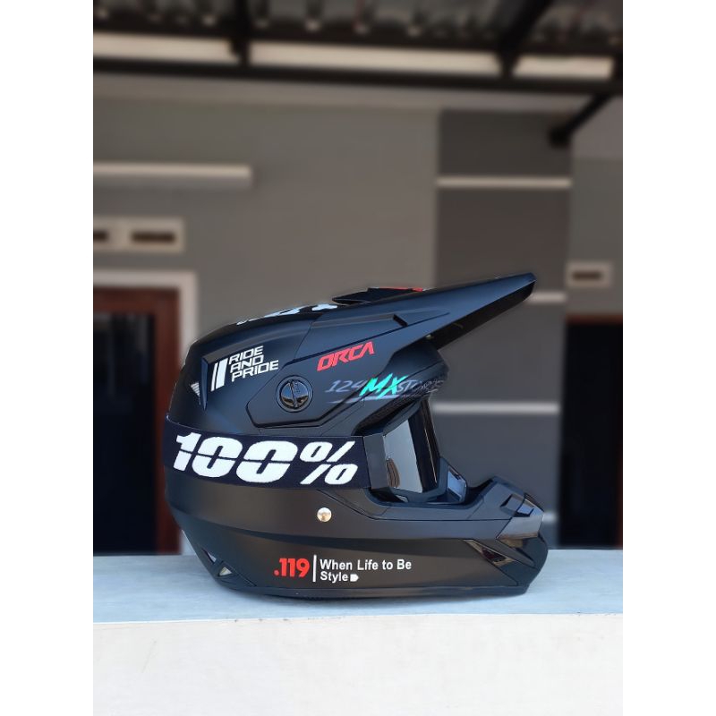 HELM ORCA ONEONENINE TH-9 REAPERS ORIGINAL DAN GOGGLE 100%