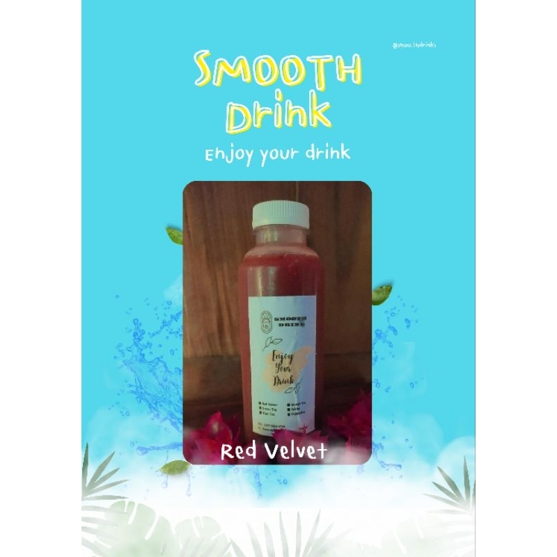 

Smooth Drink Minuman rasa Red Velvet 250 ml