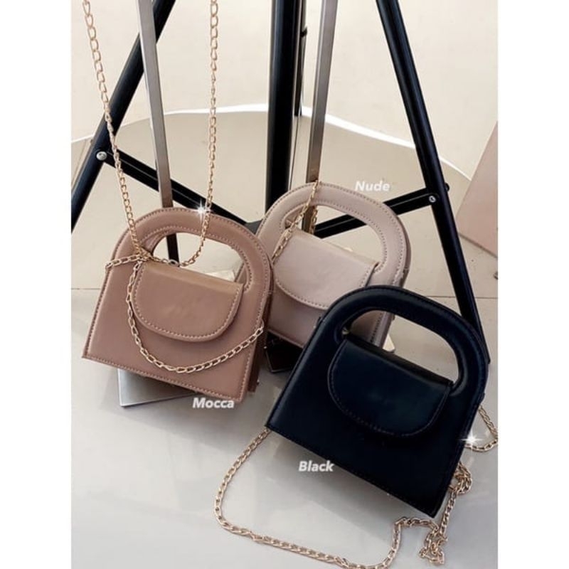 Tas Selempang Mini Zesa Tali Rantai Slingbag Korea