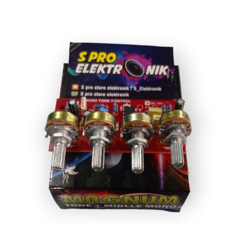 Tone Control mono midel magnum Middle Toa