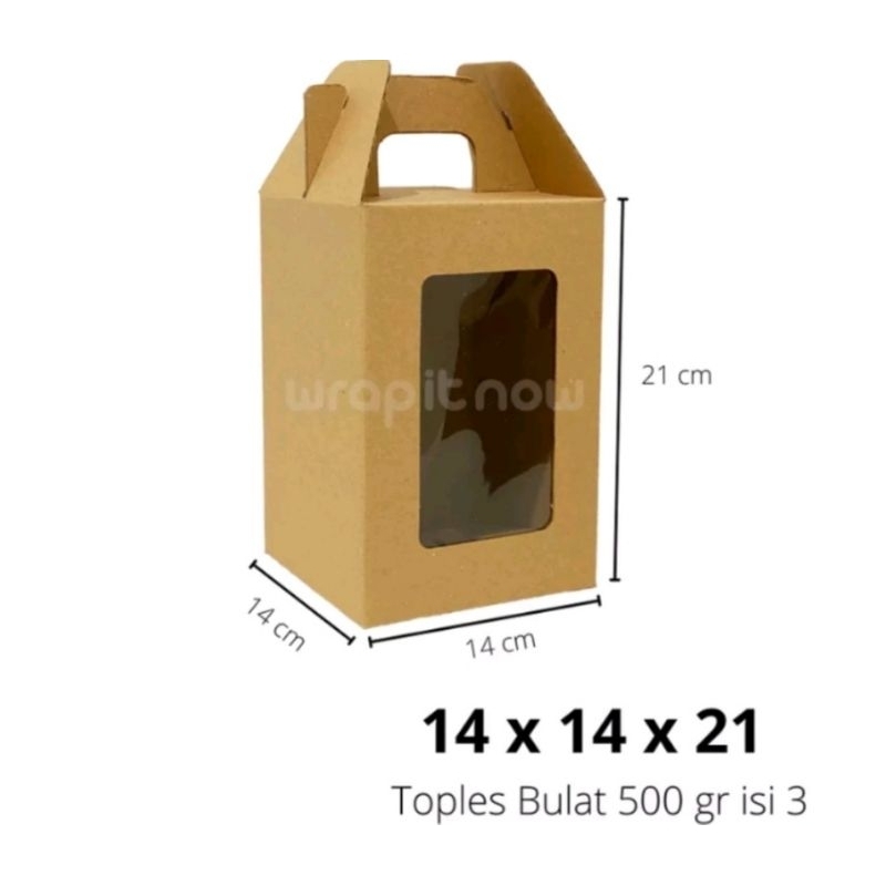 

BOX EFLUTE 14X14X21/ BOX HAMPERS / BOX KADO / BOX TOPLES / BOX KARDUS SERBAGUNA
