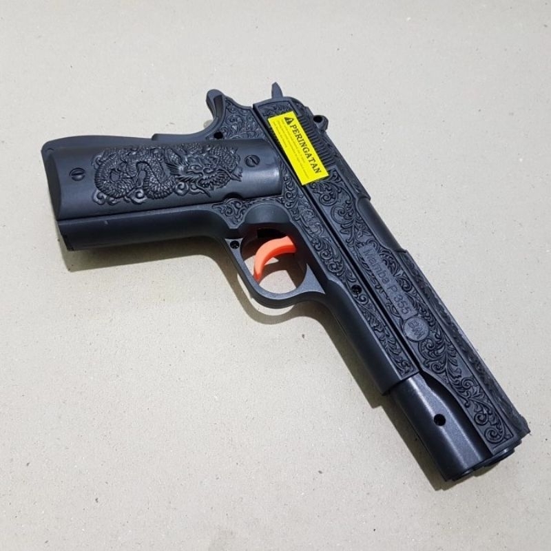 Mainan Tembakan Dcobra BlackMamba p355 -  Pistolan Tembak Cobra Spring Anak Dewasa