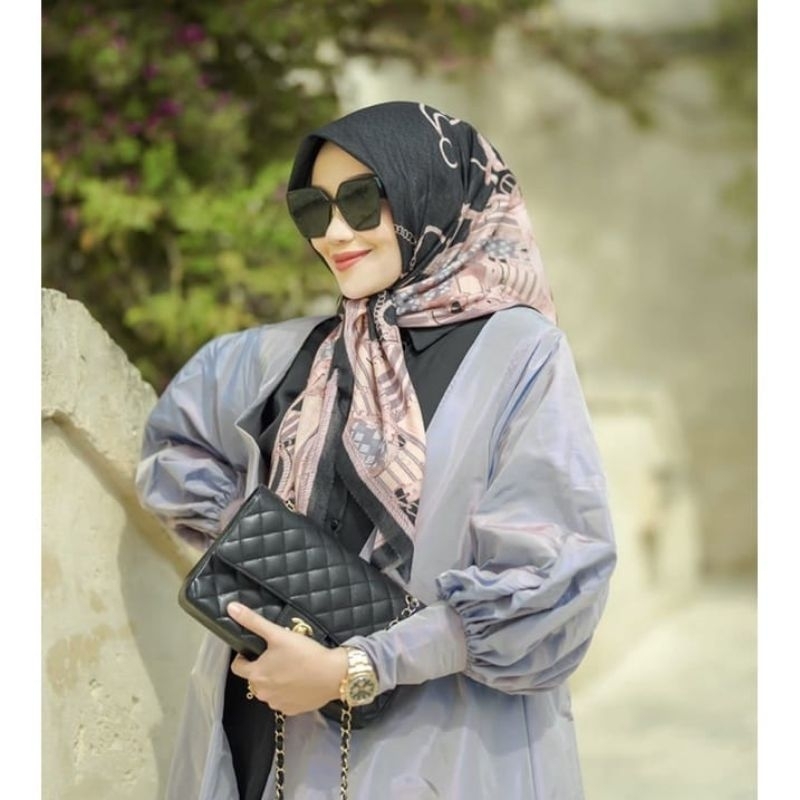 READY SIAP KIRIM Chain 2 La Bella NERA Series By Buttonscarves