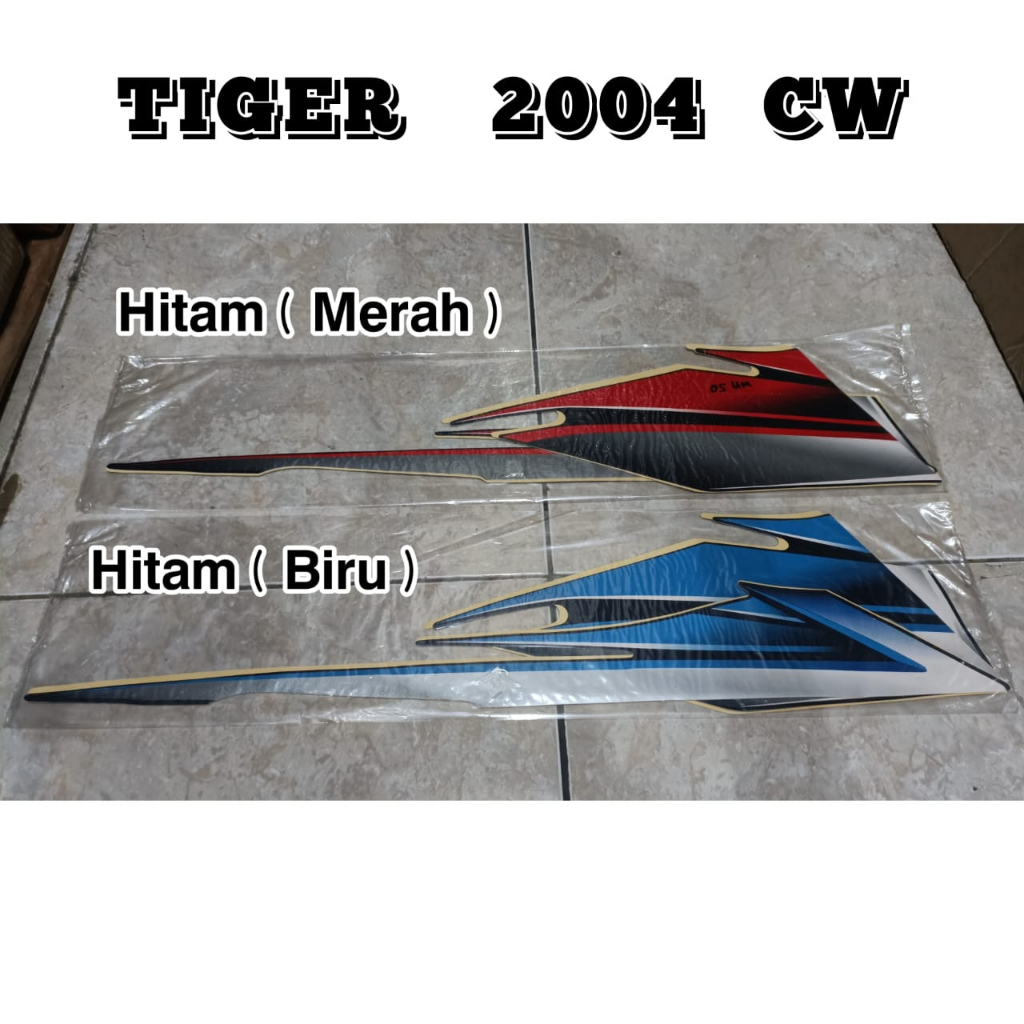 Striping stiker Tiger 2004 CW