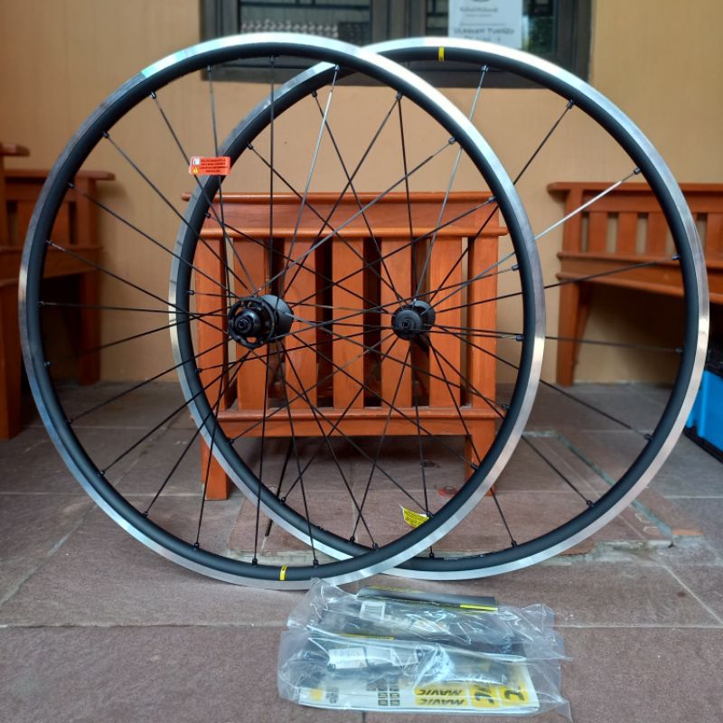 Wheelset Mavic Ksyrium S Rim Brake 700c Garansi 3 tahun Original