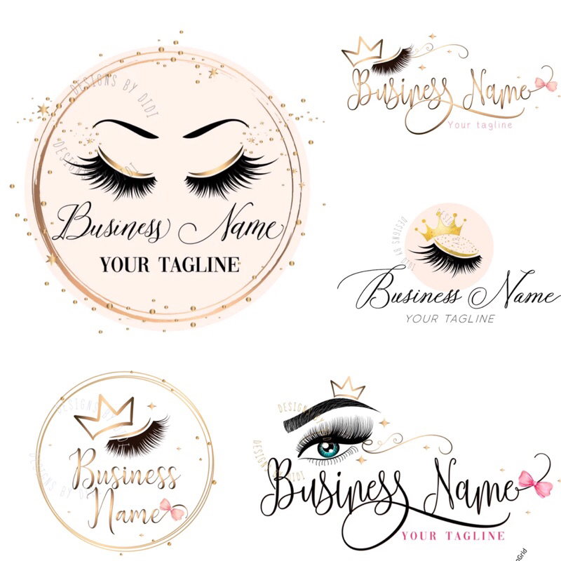 ARABELLA ILLA EYELASH | JASA BIKIN DESIGN LOGO OLSHOP BISNIS SIMPLE