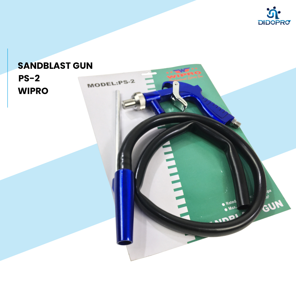 Air Sandblast Gun WIPRO Sand Blaster SandBlaster Tembakan Pasir Kaca Doff / Blurr