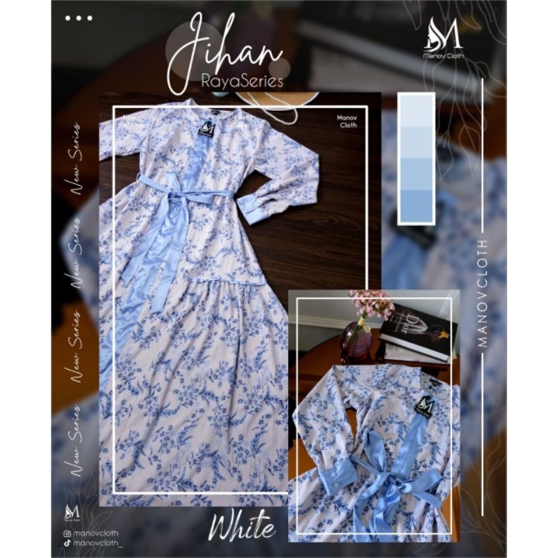 [Best Seller] Jihan Raya Dress by MANOV CLOTH