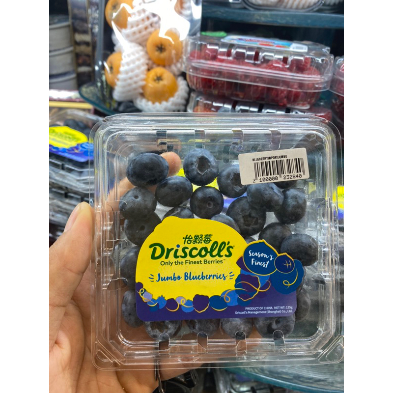 

Blueberry jumbo | Blueberry manis jumbo Driscolls 125 grm