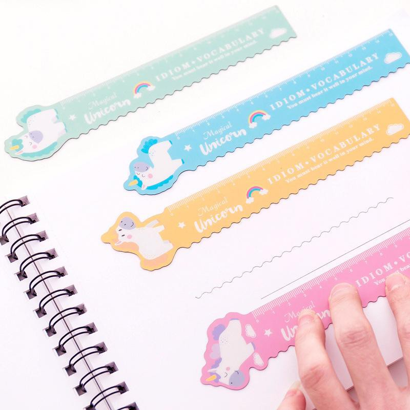 

(ctshop1) PENGGARIS MAGNET UNICORN DAN PIGGY - PENGGARIS KARAKTER LUCU – RULER