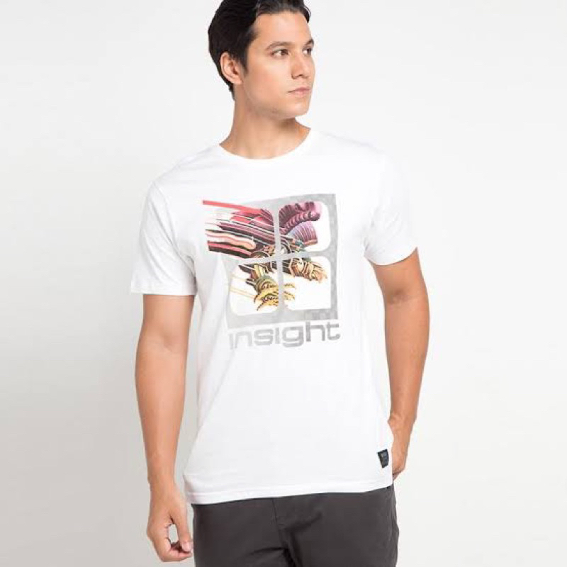 INSIGHT baju kaos pria putih PRIEST original 100% NEW