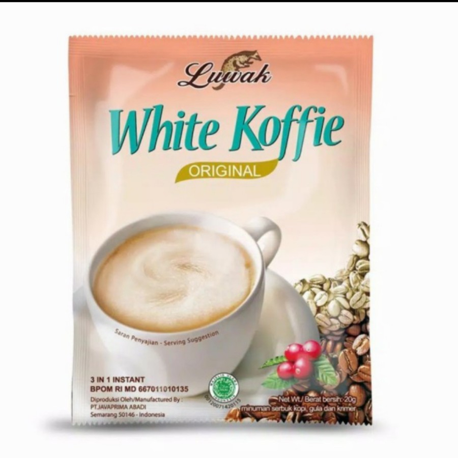 

kopi luwak white koffie sachet kopi putih coffee