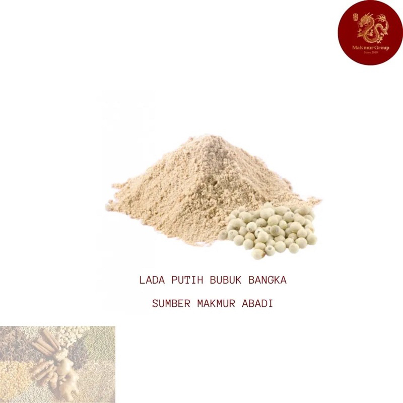 

Lada Putih Bubuk 1 kg / White Pepper Powder (Grade A)
