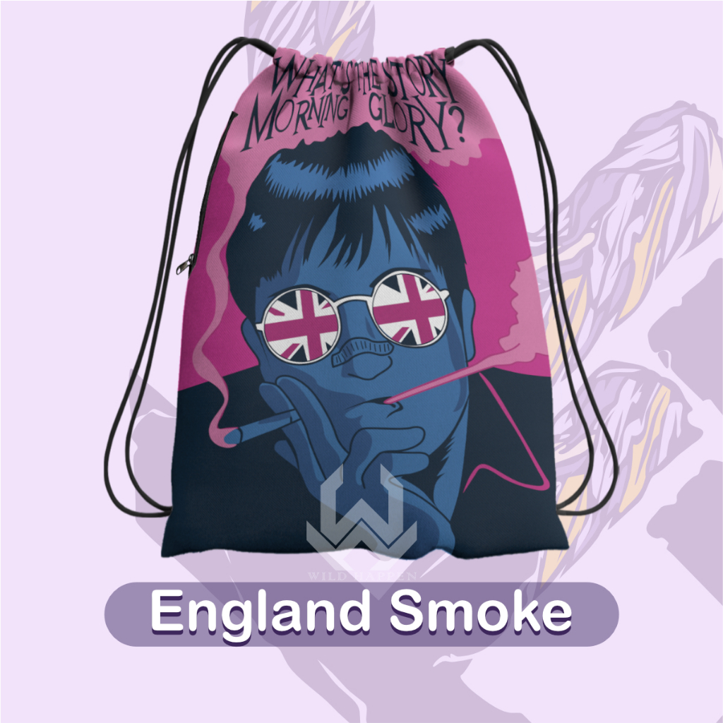 Tas Serut / String Bag Full Print New Wape