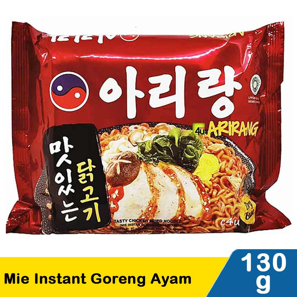 

Arirang Mie Instant Goreng Ayam 130g