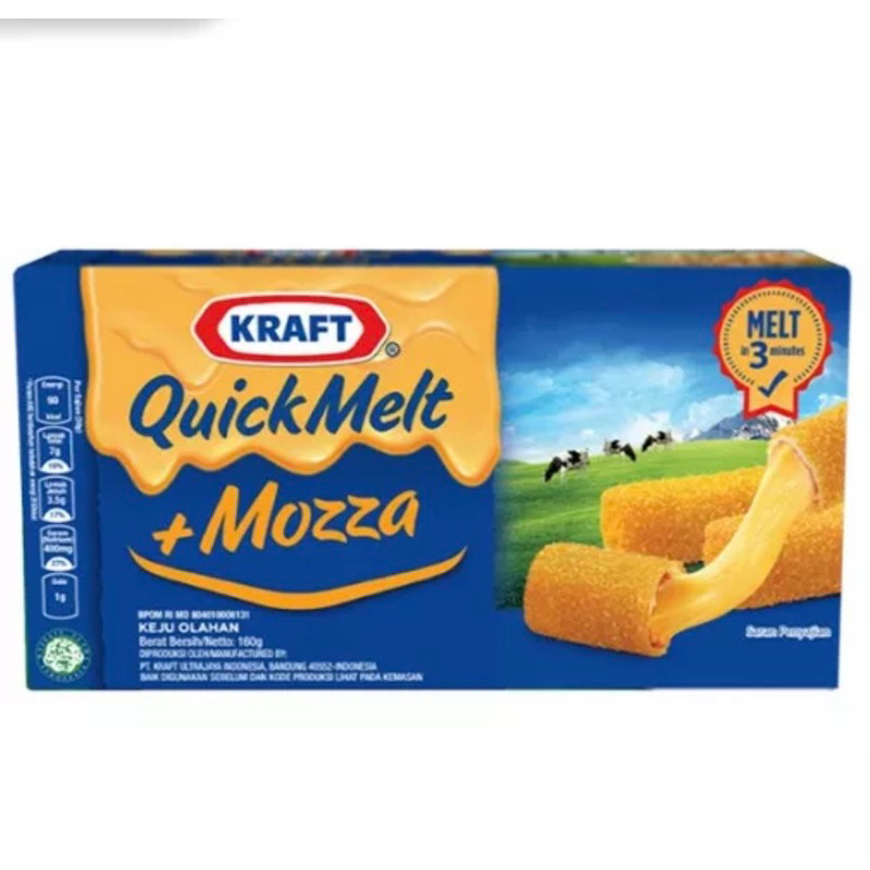 

Keju Mozarella Quickmelt Kraft