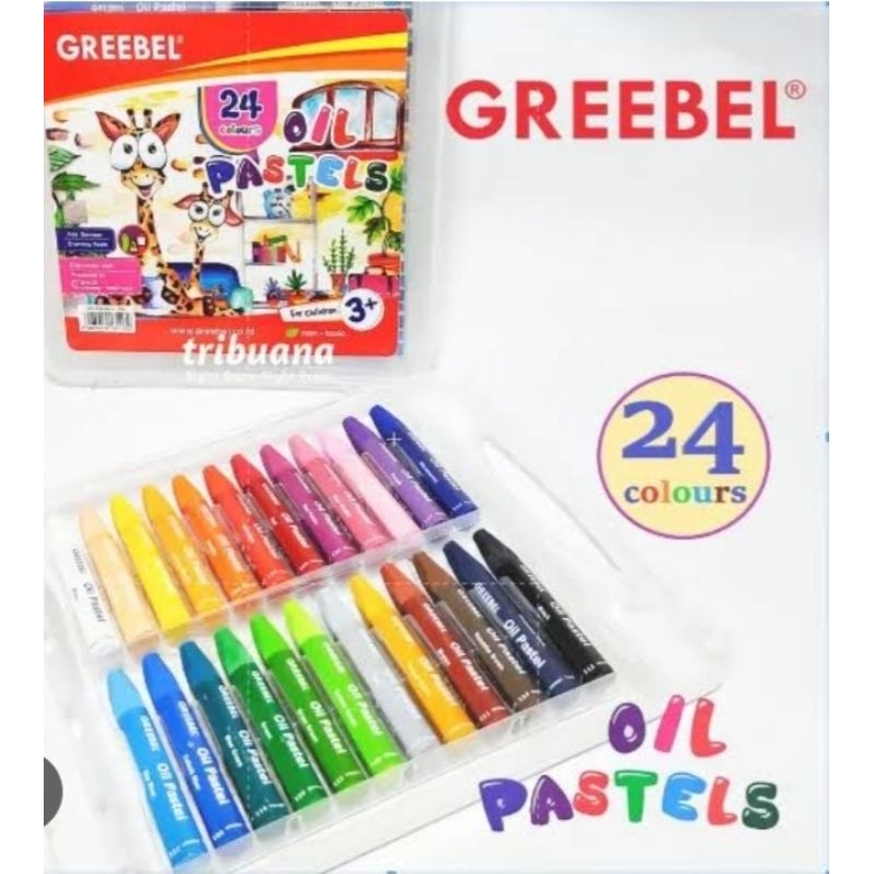 

Crayon Greebel isi 24 warna