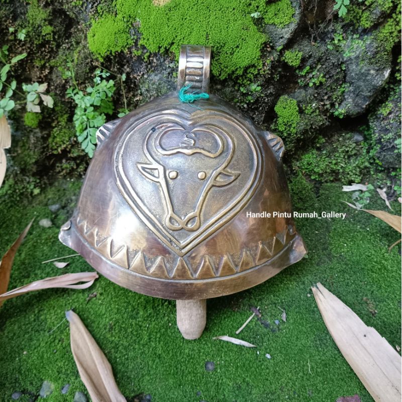 Bel lonceng kluntung/klontong sapi, hewan Jumbo, besar antik