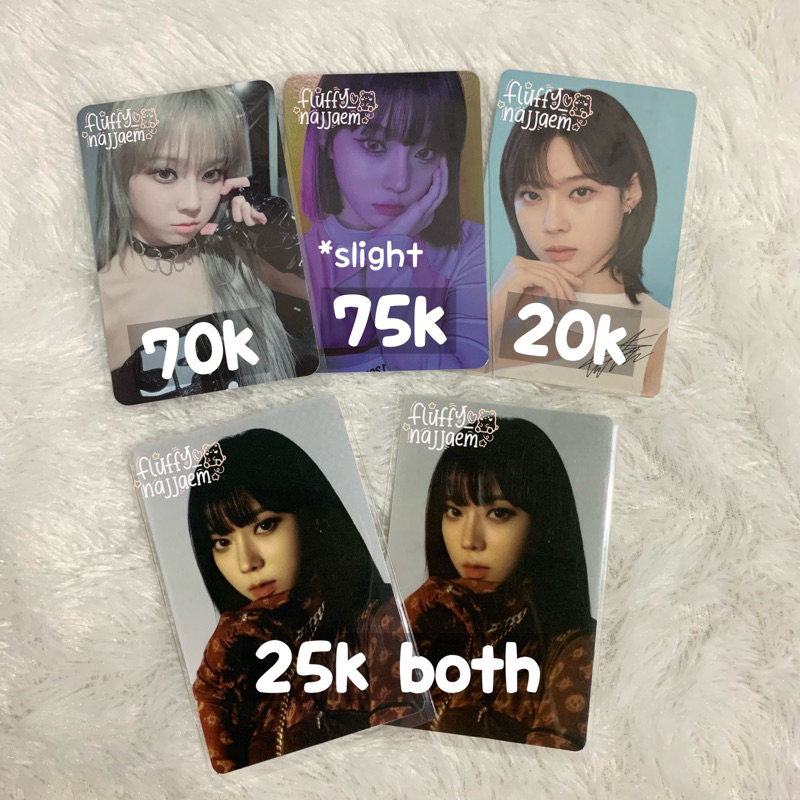 pc photocard winter aespa savage girls got the beat step back mediheal