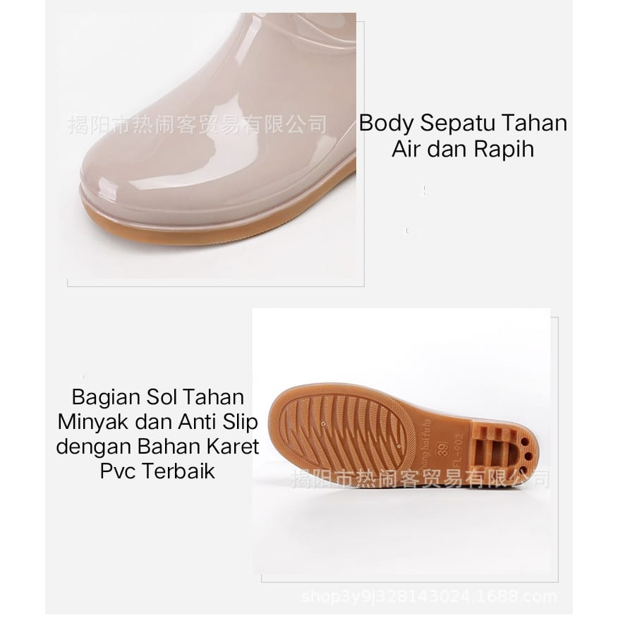 Sepatu Boot Mata Kaki Import 902 Warna