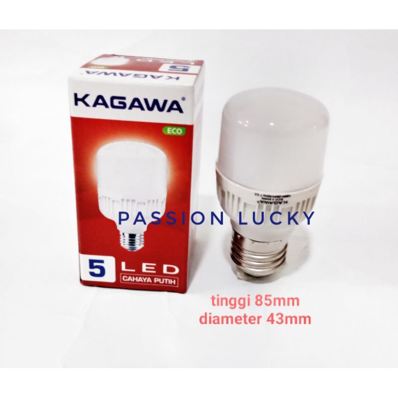 LAMPU LED KAGAWA ECO MERAH 15/10/5 WATT