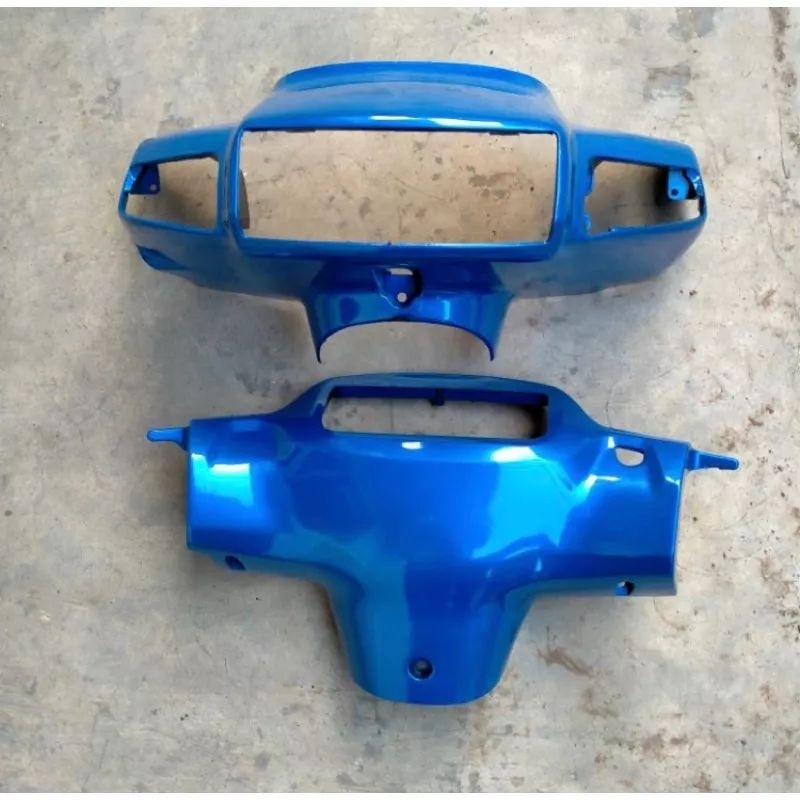 Cover batok kepala totok suzuki satria lumba biru satria 2 tak satria lumba