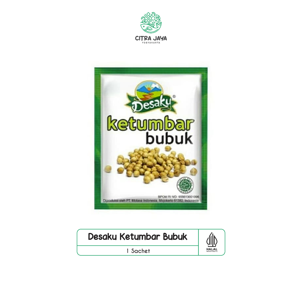 

Desaku Ketumbar Bubuk Sachet 9,5g - Citra Jaya Yogyakarta