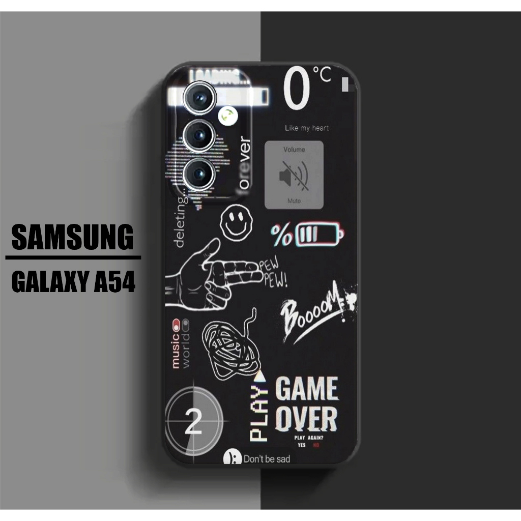 Case Samsung A54 5G 2023 [NASA TICKET] Casing Samsung A54 5G NFC TERBARU - Case Hp Samsung A54 5G - 