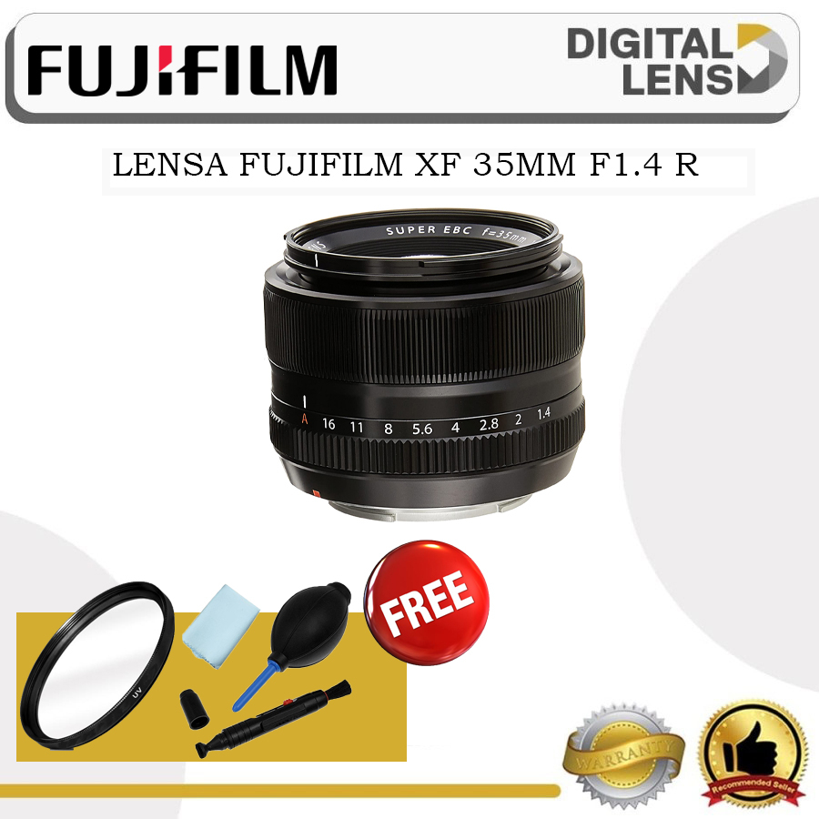 FUJIFILM FUJINON XF 35MM F1.4 R / Lensa Fujifilm XF 35MM F1.4 R