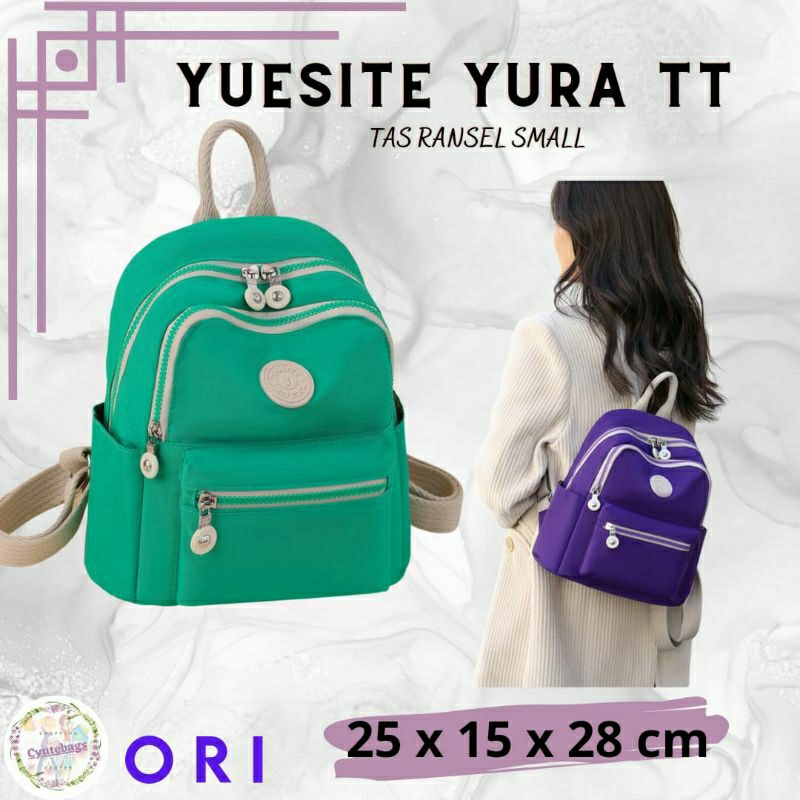 YUESITE YURA TT TAS RANSEL WANITA KECIL SMALL BACKPACK