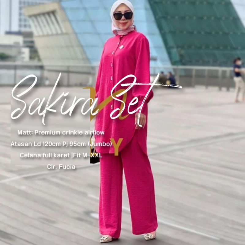 SAKIRA SETELAN JUMBO LD 120 cm BAJU WANITA TERBARU