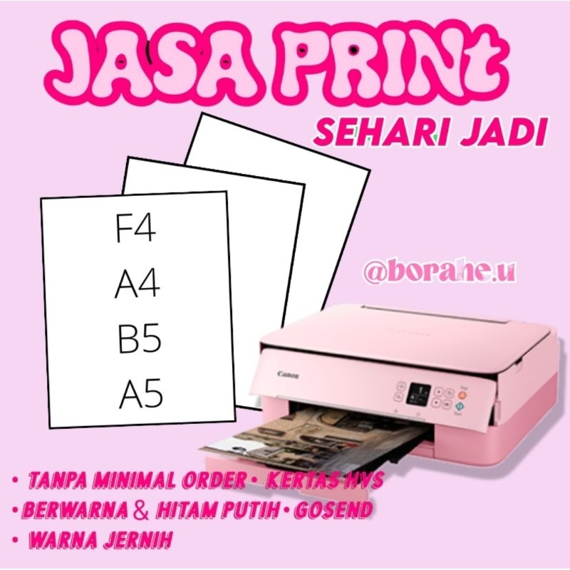 

(COD) JASA PRINT / MAKALAH / SKRIPSI / KLIPING / TUGAS SEKOLAH / SEHARI JADI / TERMURAH