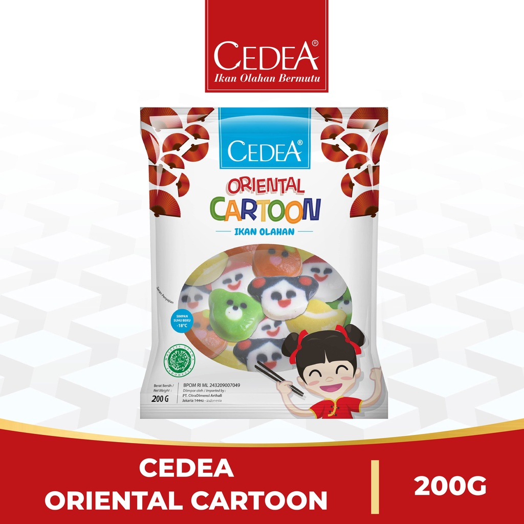 

Cedea Oriental Cartoon 200 gr