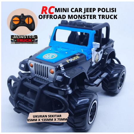 Mobil Remot Jip Kecil Mainan Anak Laki / Mobil Mobilan Rc Car Toys Jeep Jep X-Croos Climbing Offroad