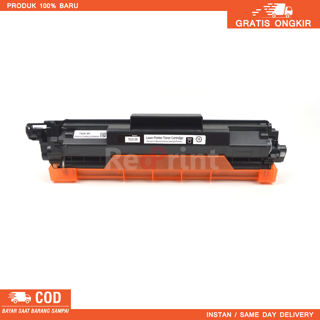 Toner Cartridge Compatible TN263 Printer DCP-L3551CDW,  MFC-L3750CDW, L3770CDW, HL-L3270CDW, 4 Warna/ 1SET