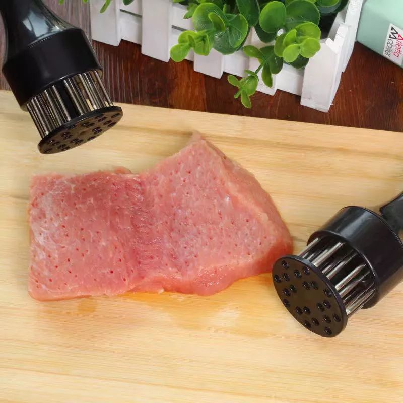 MJ88 Alat Pelunak Daging Alat Tusuk Pengempuk Daging Meat Tenderizer /Alat Pelunak Daging /Meat Tenderizer /Pengempuk Daging /Meat Tenderizer Alat Pelunak /Pelembut /Pengempuk /Pencacah Daging /Alat Pelunak Daging Meat Tenderizer Masak Daging Empuk Jarum