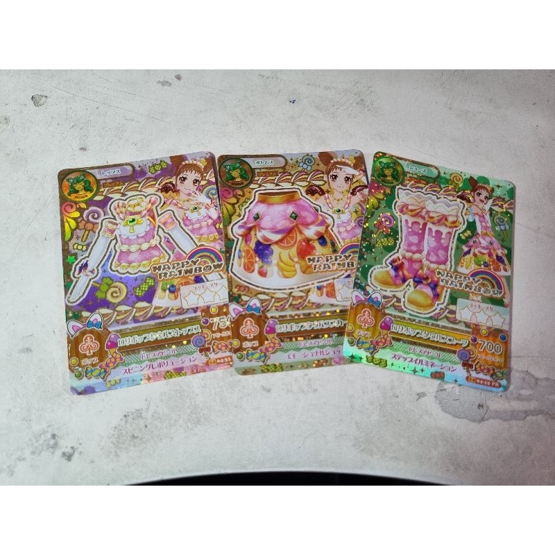 aikatsu premium lolipop taurus coord jepang