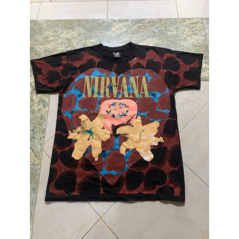 link co pelunasan kaos vintage nirvana heart shaped box