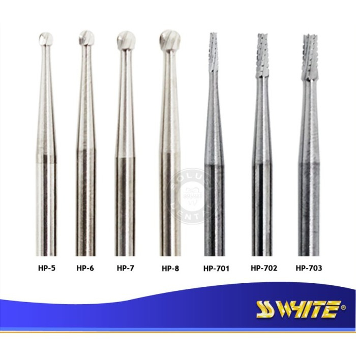 Carbide bur ss white high speed bur tulang fissure bur dental