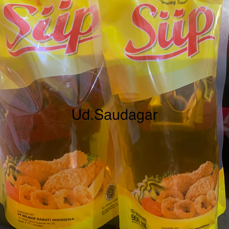 

Minyak Goreng Siip Reffil Pouch 1.8L / 900ml