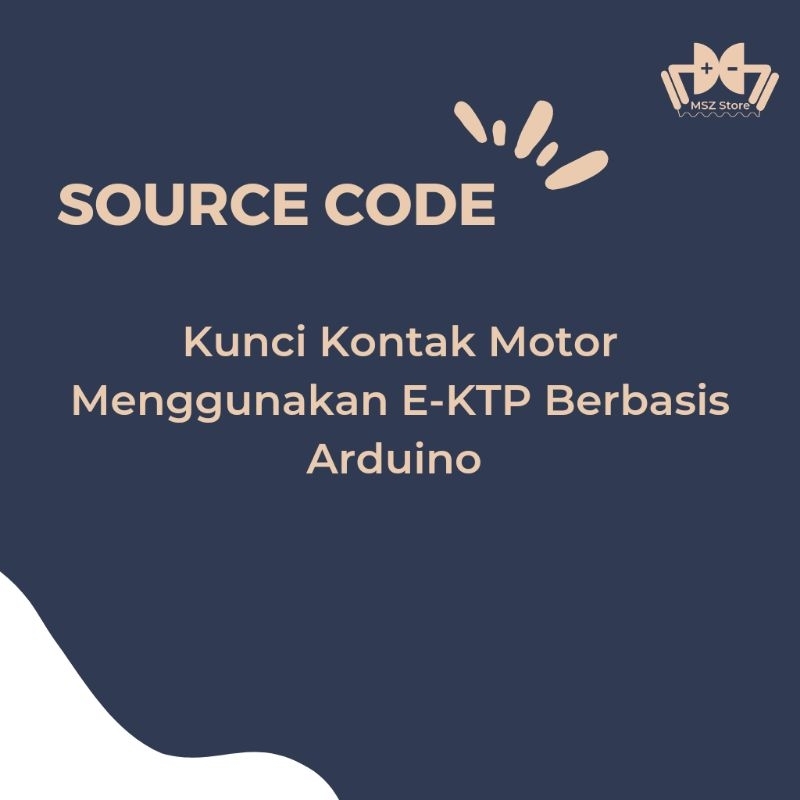 Source Code - Kunci Kontak Motor RFID Arduino