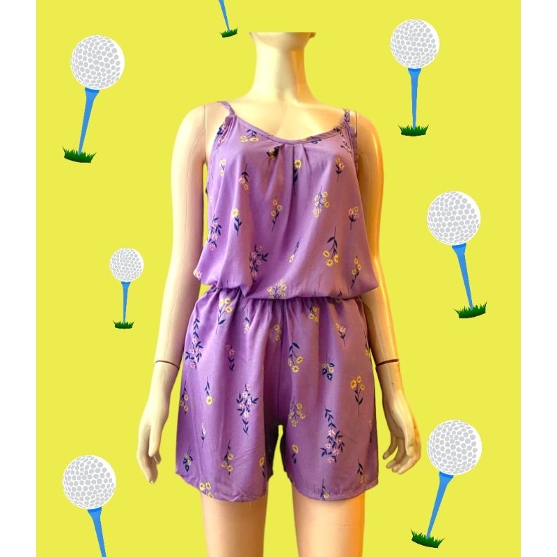 setelan NALA babydoll pendek gandul tali yukensi one set hotpants tanktop