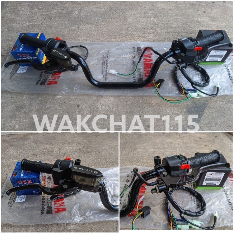 Paket Hemat Stang RX King Original set master rem copy RCB Tinggal Pasang