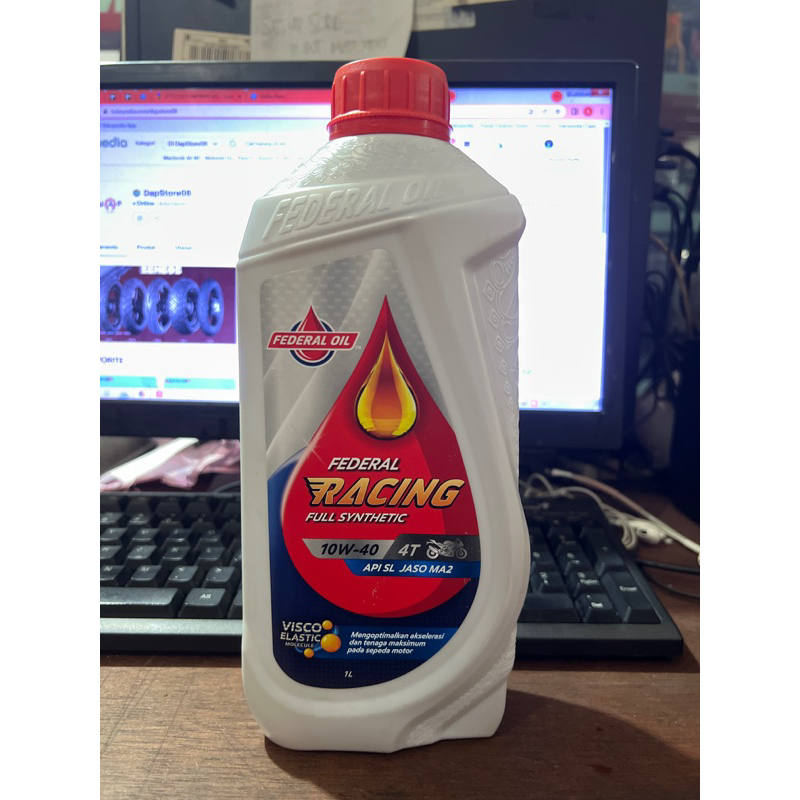 Oli federal racing 10W-40 1 liter