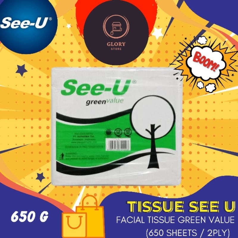 Tissue see u 650 grm/tisu/tissue/tissue see u/tissue wajah