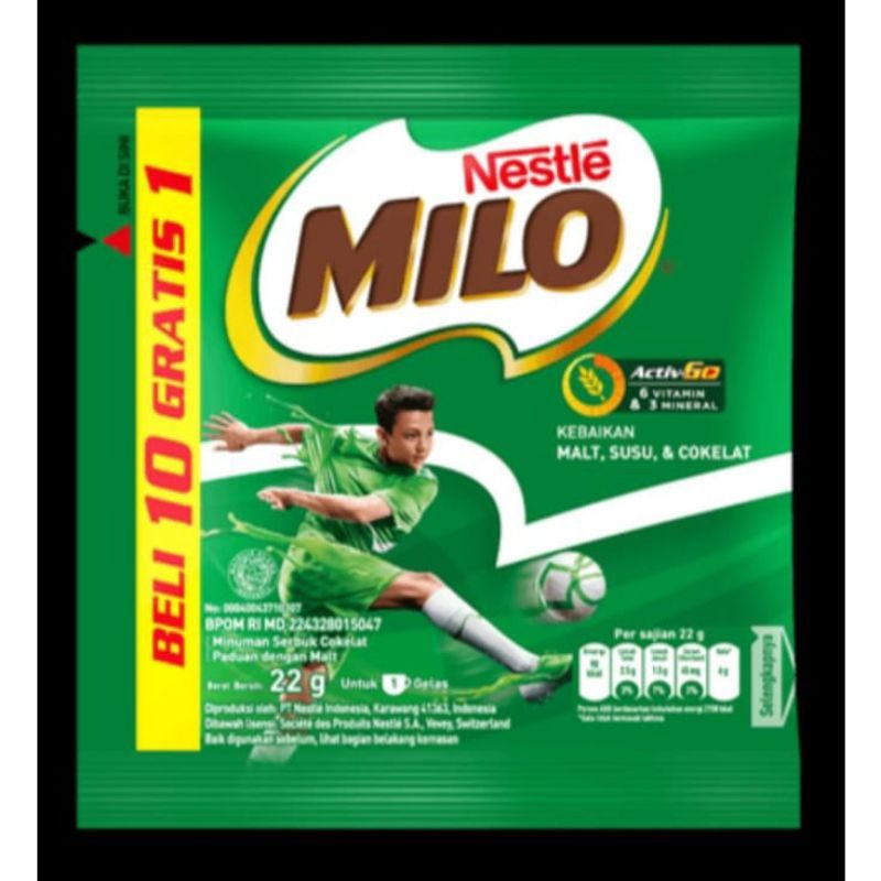 

milo renteng isi 10