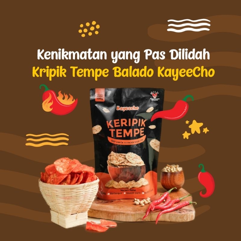 

KERIPIK TEMPE BALADO KAYEECHO