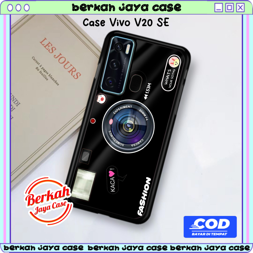 Casing HP VIVO V20 SE Kesing Motif CAMERA CaseHp Termurah Terbaru Softcase Hardcase Premium Glossy H