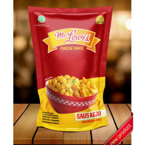 

Mc Lewis Cheese Sauce 250gr